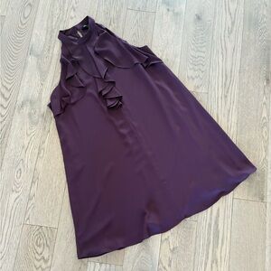 Reitmans Deep Purple Blouse dress